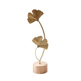 ScandinavianHome Iron Ginkgo Leaf Decor for Modern Living (Option: Six piece family bucket set)