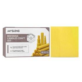JAYSUING Candle-Making Wax Sheets, 10 Pieces (Option: 10 Pieces)