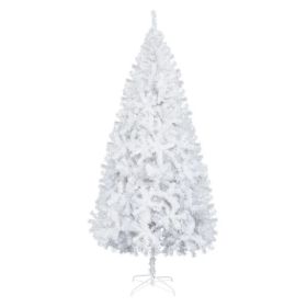 8ft Flocking Tied Light 1349 Branches Christmas Tree (Option: aspicture)