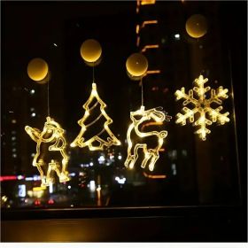 Christmas Tree Decor LED Lights for a Magical Background (Option: Milu deer)