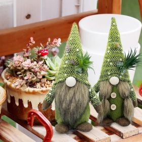 Halloween Decorations - Halloween Decor - 3PCS Witch Plush Gnomes - Cute Decorations for Home, Indoor, Office, Table, Party Clearance (Option: Spring-plant)