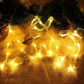 Festive LED Lights for Christmas Tree Display (Option: Milu deer)
