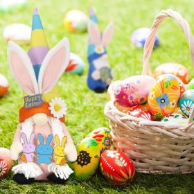 Halloween Decorations - Halloween Decor - 3PCS Witch Plush Gnomes - Cute Decorations for Home, Indoor, Office, Table, Party Clearance (Option: Spring-bunny)