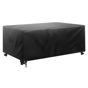 Patio Furniture Cover, 420D Heavy Duty Waterproof Outdoor Dining Table and Chairs Cover (Default: Default)